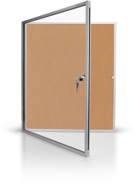 MAGNETOPLAN Schaukasten SP 870x1085x40mm 1215224 Indoor, Kork 9x A4