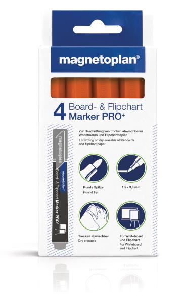 Magnetoplan kombimarker pro+ 1228144 orange 4 stk. - Magnetoplan-1228144-4013695063171-02.jpg