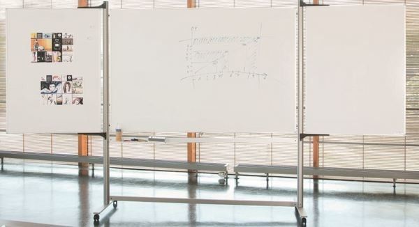 MAGNETOPLAN Ferroscript-Whiteboard 1242718 3-teilig 1800x1200mm