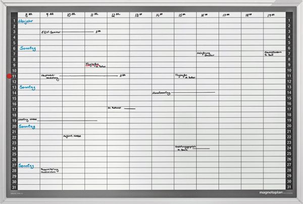 MAGNETOPLAN Monatsplaner CC 1249512S Deutsch 920x625mm