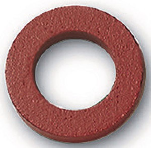 MAGNETOPLAN Ringmagnet rot 1256006 lackiert, 10 Stk. 12x3,5mm