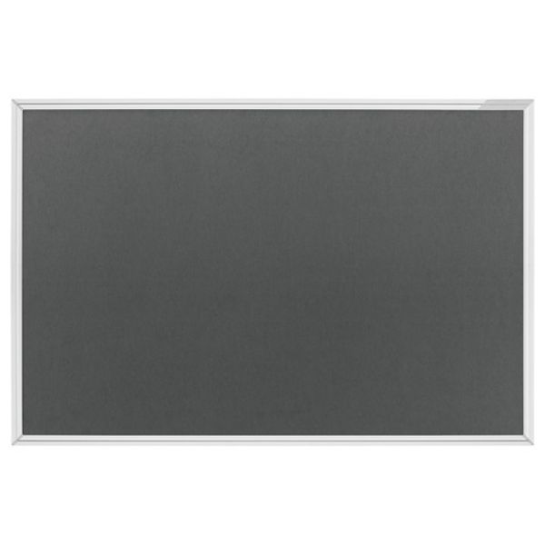 MAGNETOPLAN Design-Pinnboard SP 1415001 Filz, grau 1500x1000mm