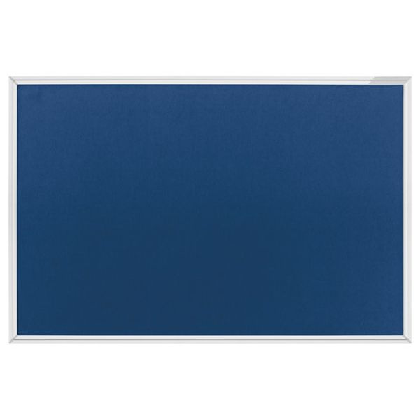 MAGNETOPLAN Design-Pinnboard SP 1415003 Filz, blau 1500x1000mm