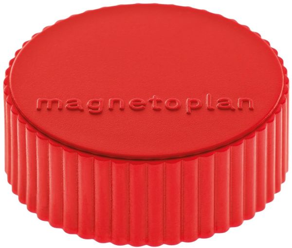 MAGNETOPLAN Haltemagnete Magnum 16600406 rot, Blister 4 Stk.