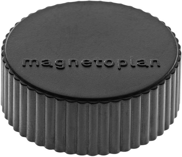 MAGNETOPLAN Haltemagnete Magnum 16600412 schwarz, Blister 4 Stk.