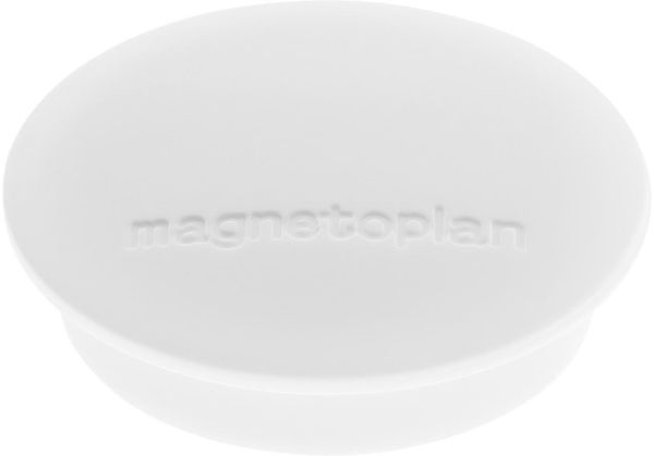 MAGNETOPLAN Magnet Discofix Junior 34mm 1662100 weiss 10 Stk.