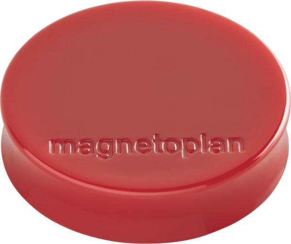 MAGNETOPLAN Magnet Ergo Medium 10 Stk. 1664006 rot 30mm