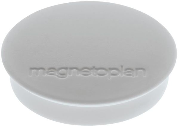 MAGNETOPLAN Magnet Discofix Standard 30mm 1664201 grau, ca. 0.7 kg 10 Stk.