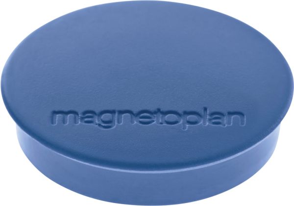 MAGNETOPLAN Magnet Discofix Standard 30mm 1664214 dunkelblau, ca. 0.7 kg 10 Stk.