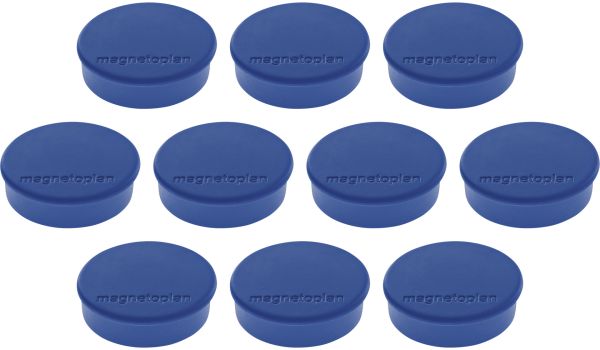 MAGNETOPLAN Magnet Discofix Hobby 24mm 1664514 dunkelblau, ca. 0.3 kg 10 Stk.