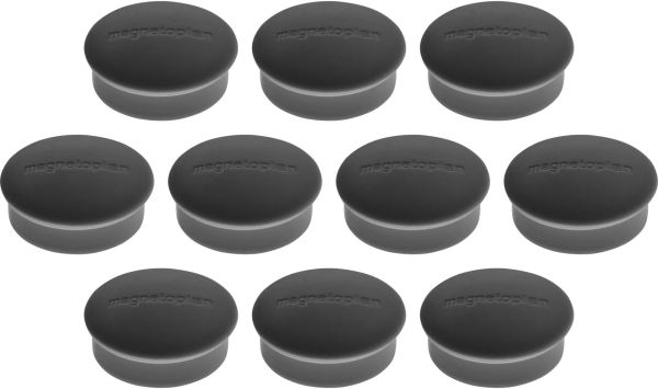 MAGNETOPLAN Magnet Discofix Mini 19mm 1664612 schwarz 10 Stk.