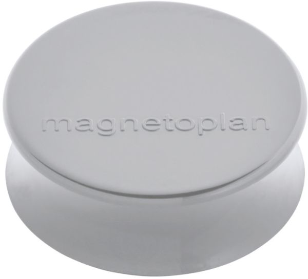 MAGNETOPLAN Magnet Ergo Large 10 pcs. 1665001 grau 34mm