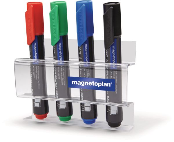 MAGNETOPLAN Magnetischer Stiftehalter 16712 für 4 Marker