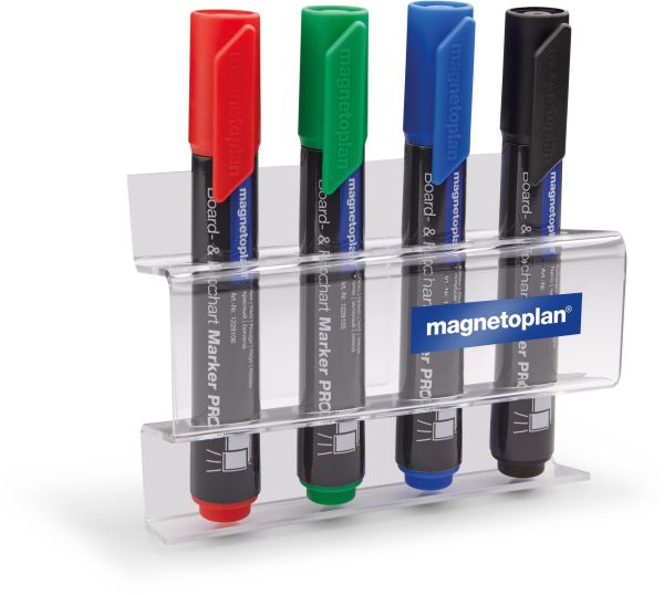 MAGNETOPLAN Magnetischer Stiftehalter 16712 für 4 Marker