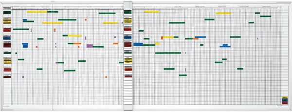 MAGNETOPLAN Urlaubs/Aktivitätenplaner 3707055 7 Tage, 45 MA 2000x600mm