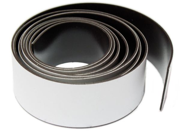 MAGNETOPLAN Magnetband PVC 51053330 weiss 30mx30mmx0.6mm