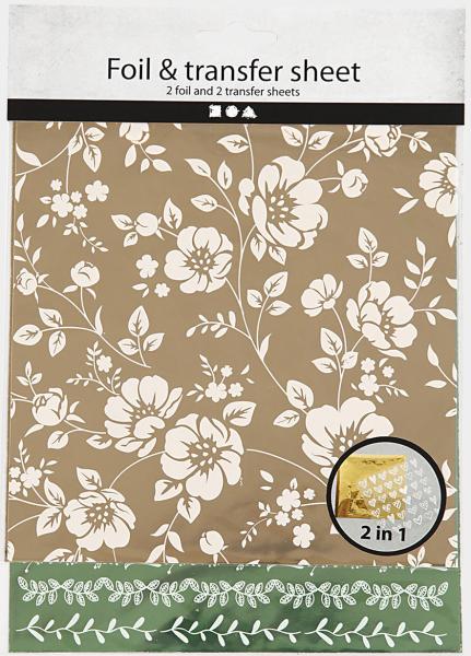 MAREIN Foliensticker 283550 Transfer, flowers