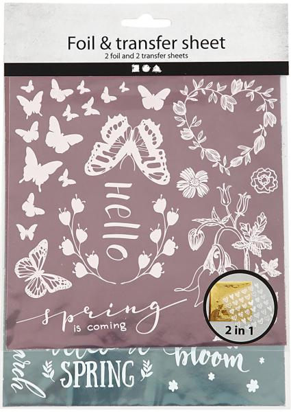 MAREIN Foliensticker 283551 spring, transparent