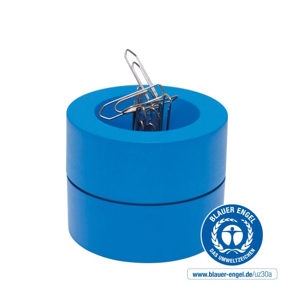 MAUL Klammernspender Eco MAULpro 3012337.ECO 7.3cm, blau, 15 Klammern