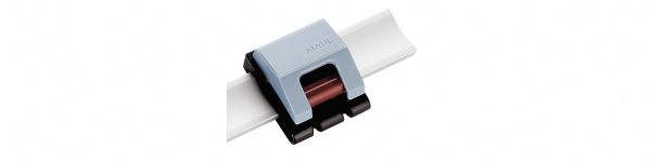 MAUL Rollenclip V 3,3x3,8cm 6252084 grau