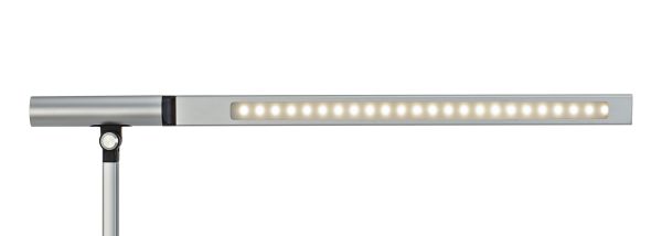 MAUL LED-Tischleuchte MAULrubia 8201595 silber, dimmbar, USB