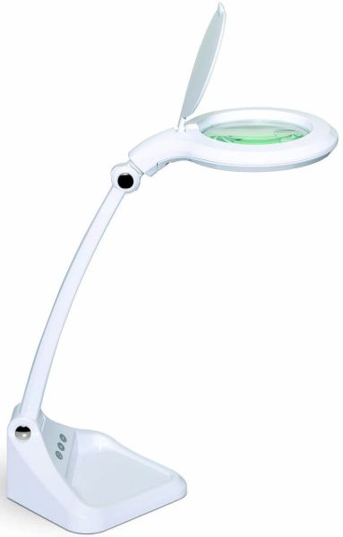 MAUL LED-Lupenleuchte 82612 MAULiris, dimmbar, weiss