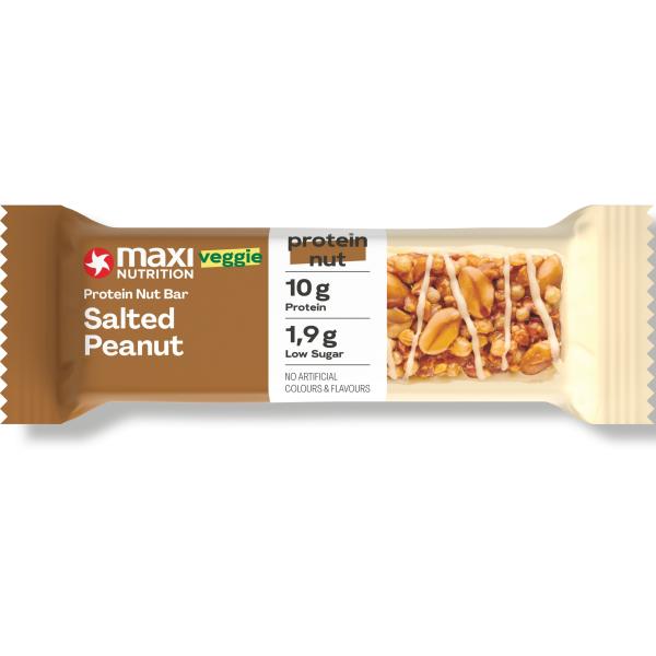 MAXI NUTRITION Proteinriegel 125805 Salted Peanut 12x46g