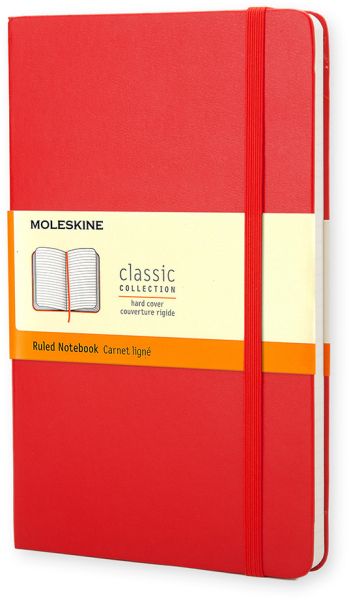 MOLESKINE Notizbuch Classic A5 004-8 liniert rot