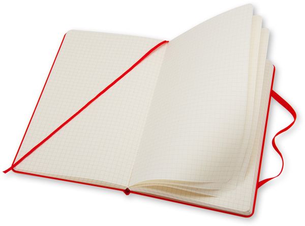 MOLESKINE Notizbuch Classic A5 033-8 kariert rot