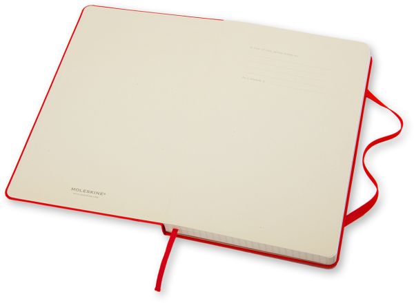 MOLESKINE Notizbuch Classic A5 033-8 kariert rot