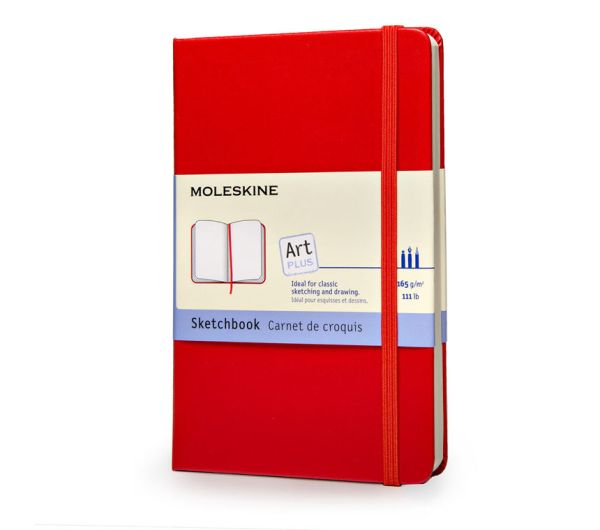 MOLESKINE Skizzenbuch A5 034-5 blanko rot