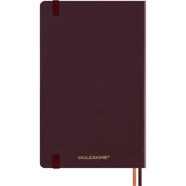 MOLESKINE Agenda Harry Potter Large 2025 056999272166 1T/1S 12M bordeaux 13x21cm