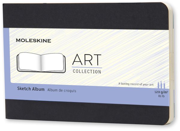 MOLESKINE Skizzenbuch A6 335-7 blanko schwarz