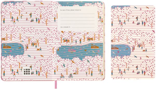 MOLESKINE Notizbuch SAKURA 9x14cm 56598851458 rosa, liniert, 192 Blatt, HC