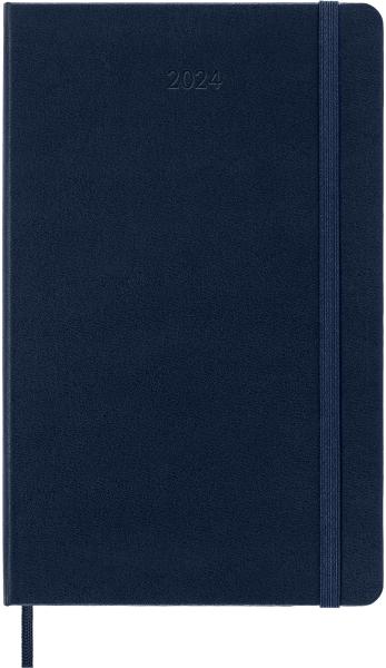 MOLESKINE Wochen-Notizkalender 2024 56598856613 saphir, 1W/S, HC, L/A5