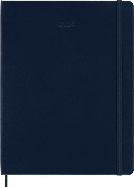 MOLESKINE Wochen-Notizkalender 2024 56598856750 saphir, 1W/S, HC, XL