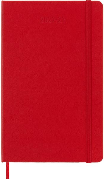 MOLESKINE Wochen-Notizkalender 23/24 56598856927 18M liniert HC scharlachrot