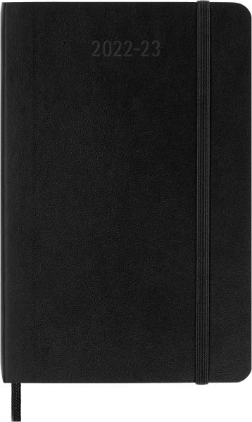 MOLESKINE Wochen-Notizkalender 23/24 56598857009 18M liniert SC schwarz