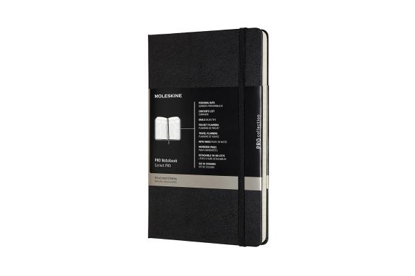 MOLESKINE Notizbuch Pro 21x13cm 620756 schwarz, 240 Seiten