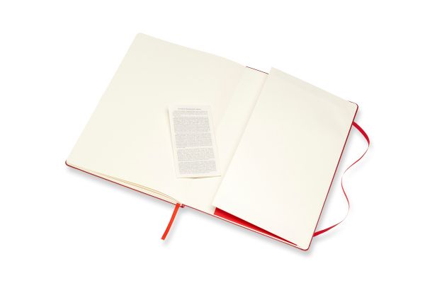 MOLESKINE Skizzenbuch HC A4 626703 blanko, rot, 96 Seiten