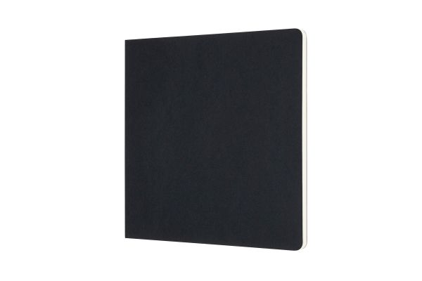 MOLESKINE Skizzenblock Square SC 19x19cm 626833 schwarz, 48 Seiten