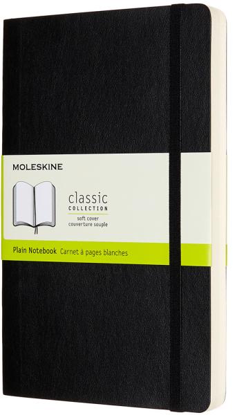 MOLESKINE Notizbuch SC L/A5 628066 blanko, schwarz, 400 Seiten