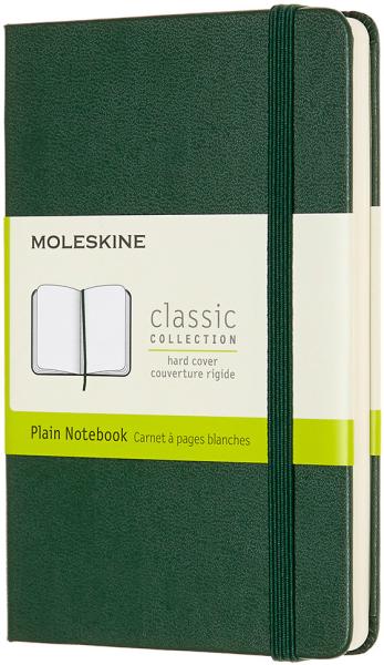 MOLESKINE Notizbuch HC P/A6 629032 blanko, myrtengrün,192 Seiten