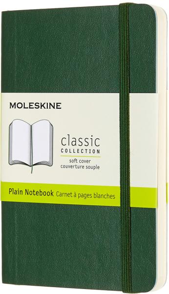 MOLESKINE Notizbuch SC P/A6 629155 blanko, myrtengrün, 192 S.