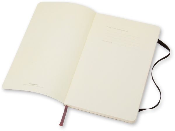 MOLESKINE Notizbuch Soft A6 710-0 liniert schwarz