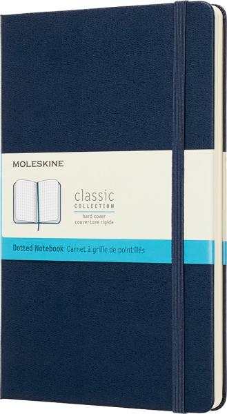 MOLESKINE Notizbuch L/A5 715437 Punktraster,HC,Saphir