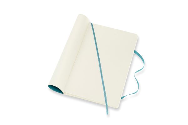 MOLESKINE Notizbuch L/A5 715529 Blanko, SC, Riff Blau