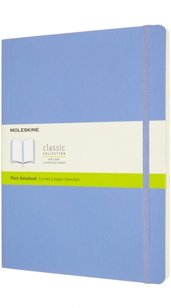 MOLESKINE Notizbuch HC XL 850963 blanko,hortensienblau,192 S.