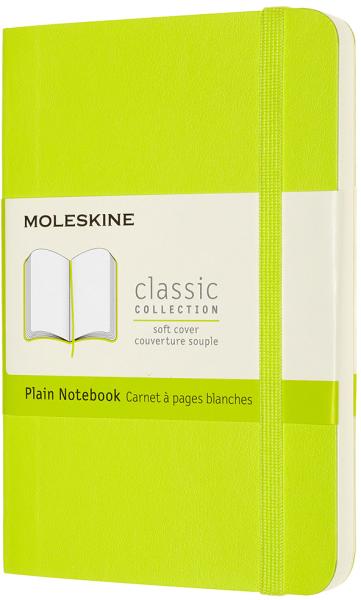 MOLESKINE Notizbuch SC Pocket/A6 850987 blanko,limetten grün,192 S.