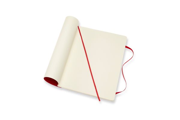 MOLESKINE Notizbuch XL 854696 Blanko,Soft Cover,Scharlach